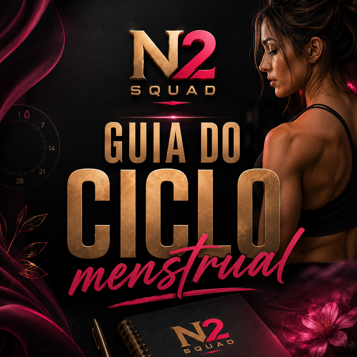 Capa do material Guia do Ciclo Menstrual